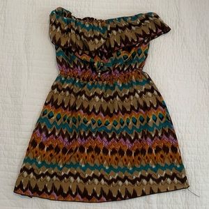 Strapless patterned dress from Passport